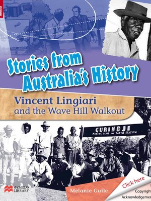 cover image of Vincent Lingiari and the Wave Hill Walkout